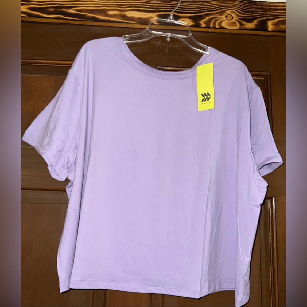 Purple Activewear Shirt